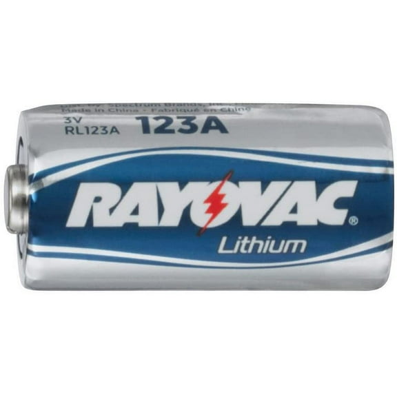 Rayovac rl123a bulk 3v lithium photo/Elec [PRICE is per EACH]