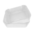 thumbnail image 1 of Revestimientos de papel para freidora de aire, cuadrados, antiadherentes e impermeables para asar a la parrilla blanco-50uds-B- 7.87x7.87x1.97, 1 of 9