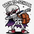 thumbnail image 3 of CafePress - Back To School Kids Baseball T Shirt - Kids Cotton Baseball Jersey, 3/4 Sleeve Shirt, 3 of 4