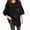A48-Black, variant on Women T-Shirt Casual Daily Shirts Cozy Short Sleeve Loose Tee Tops