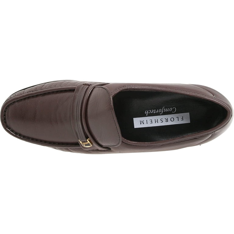 Men\'s Florsheim Riva Brown Leather Slip-On loafer size 10.5, comfortech soles Florsheim Men main image 2
