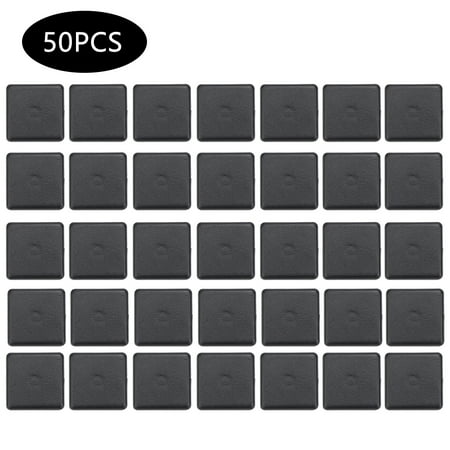 

50Pcs End Cap Cover Black Plastic Fasteners for 2020/3030/4040 EU Standard Aluminum ProfilesEU Standard 3030