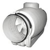 Soler And Palau Td-200S Extremely Quiet 8" Inline Mixed Flow Duct Fan - Off White