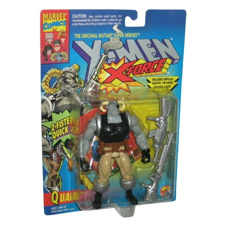 X-Men X-Force Series - Quark 2 Fisted Quick Draw - Action Figure Toy Biz 1994