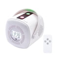 thumbnail image 1 of Yeacher Star Projector Night Light With Digital Music Alarm Clock Starry Ceiling Night Light Projector With Remote Control 24 Groups Pattern for Kids Baby, 1 of 8
