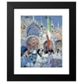 thumbnail image 2 of Francis Campbell Boileau Cadell 12x14 Black Modern Framed Museum Art Print Titled - Florian's Cafe, Venice (1910), 2 of 5