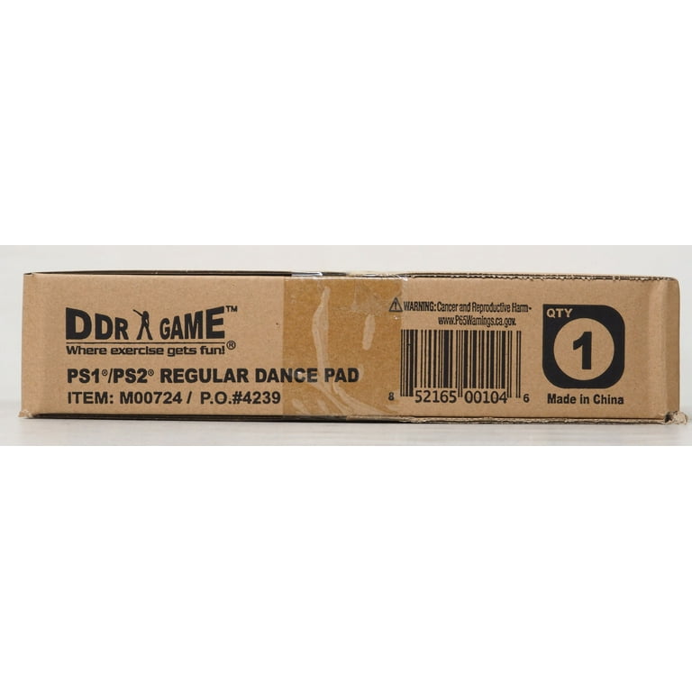 DDRGame, PS2 Dance Pad, Non-Slip, Arcade Size with 8 Arrows