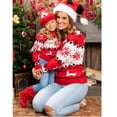 thumbnail image 3 of New 2023 Christmas Family Sweater Mother Kids Matching Outfits Knitwear Long Sleeve Casual Jumper Mommy and Me Clothes Xmas Look, 3 of 3