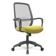 thumbnail image 2 of Silla de Oficina Ergonómica Deli Secretarial Giratoria Altura Ajustable Malla Elástica Color Verde, 2 of 9
