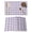 Purple, variant on Grey Buffalo Plaid Placemats Set of 2 Farmhouse Checked Vintage Geometric Art Place Mats Indoor Wipeable Table Mats Washable Cloth Dining Table Placemats for Kitchen Holiday Party Decor 13x19 Inch