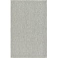 thumbnail image 1 of Unique Loom Solid Collection Casual Transitional Indoor and Outdoor Flatweave Area Rug, 5' x 8', Light Gray/Gray, 1 of 4