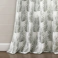 thumbnail image 3 of Lush Decor Palm Lane Window Curtain Panels Gray 52X84 Set, 3 of 9