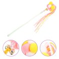 thumbnail image 3 of Shisuyan Cat Tease Stick Kitten Teasing Toy Interesting Bell Wand Toy Cat Teaser Wand, 3 of 8