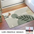 thumbnail image 3 of Bohemian Retro Floral Non-Slip Entryway Door Mat,Boho Indoor Decor Durable Low Plush Door Mat,Washable Welcome Rug for Patio Hallway Home Decor 16x24 Inches, 3 of 7