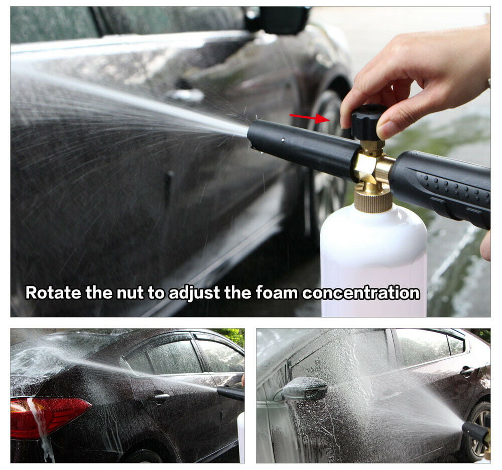 Dropship Snow Foam Lance Cannon Soap Bottle Sprayer For Pressure