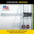 thumbnail image 6 of Stromberg Carlson CL-35 Clothesline; Extend-A-line; Mount To Ladder; 35 Inch Of Line Space; Chrome Plated; With 6 Independent Arms/ Aluminum Mounting Bracket/ Plastic Clothesline Housing Assembly, 6 of 6