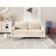 thumbnail image 2 of Kingway Furniture Almor Velvet Living Room Loveseat in Beige, 2 of 4