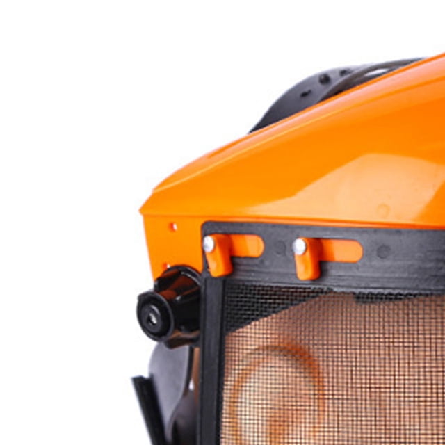 Breathable Steel Mesh Full Face Shield for Gardening and Safety Protection with Sponge Lining and Aluminum Edge Design