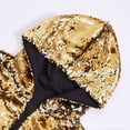 thumbnail image 4 of Fgnfyis Winter Coats for Men Sequin Zip up Long Sleeve Party Disco Sparkly Hooded Jacket Tops Mens Jacket Gold XXXL, 4 of 6