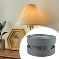 thumbnail image 1 of Pantalla de tela, lámpara colgante, pantalla de lámpara portátil y elegante, pantalla de lámpara de mesa para dormitorio, hogar, oficina, decoración Estilos A, 1 of 10