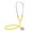 Jaune, variante sur KEINXS Stéthoscope Double Professionnel Stéthoscope Multifonction Estetoscopio Outil de Soins de Santé Stéthoscope à Double Tube Souple pour la Réduction du Bruit