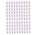 thumbnail image 1 of 100 Uds Clips para carpetas de gatos dibujos animados lindos fuerza de sujeción fuerte Clips de cola hueca de Metal abrazaderas de papel suministros de oficina púrpura, 1 of 5