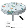 thumbnail image 2 of Spaceship Round Bar Stool Seat Covers, Elastic Round Chair Cover Stool Seat Slipcover Bar Stool Cushions Round Pad for 12-14 inch, 2 of 5