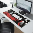thumbnail image 2 of Large Black Red Gaming Mouse Pad (31.5x11.8 inch) - Non-Slip Base, Stitched Edge for Superior Gameplay and Office Work Performance, 2 of 7
