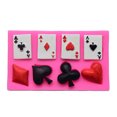 thumbnail image 2 of SHISUYAN Durable Pink Silicone Poker Mold for Kitchen Use MultiUse Baking Tool Size 10.5 x 8.5 x 1.5 Inches, 2 of 8