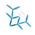 thumbnail image 1 of 4 piezas RC Hélices de hoja de plástico juego de tornillos para kits de cuadricóptero B2SE Azul Baoblaze Hélice RC Drone Quadcopter, 1 of 8