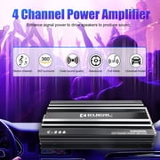ASKITO 4 Channel 5800W Car Truck Amplifier Stereo Audio Amp Speaker System Device