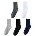 thumbnail image 4 of Fgnfyis Sports Socks Tennis Socks Crew Socks for Men and Women Comfortable Athletic Socks Running Socks Ankle Socks Dark Gray One Size, 4 of 5