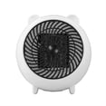 thumbnail image 3 of Calefactor cerámico portátil PTC con termostato - Mini calefactor eléctrico de 500 W para uso en interiores, oficinas, escritorios y hogares., 3 of 5