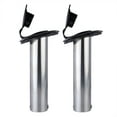 thumbnail image 2 of Marinebaby 2Pack Stainless Steel Fishing Rod Holder Flush Mount 15 Degree with PVC Cap, Inner Tube and Gasket, 2 of 8