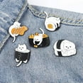 thumbnail image 6 of GKNET Cartoon Brooch Car Cat Animal Backpack Punk Badge Enamel Pins Delicate Jewelry Gifts Pin-69, 6 of 9