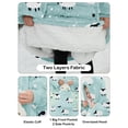 thumbnail image 2 of Sudadera con capucha NOUKOW para niños de 6 a 10 años, franela sherpa, 2 of 7