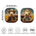 thumbnail image 4 of Bulopur Sunflower Highland Cow Windshield Sun Shade UV Reflector Car Sun Shade Windshield Foldable Easy to Use Automotive Interior Sun Protection Vehicle Summer Essential Protector for Cars, 4 of 6