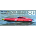 thumbnail image 3 of FMTStore 2 4Ghz Radio Control Control Vector 80 cm Super High Speed Race Boat ABS Unibody RC ARTR w ESC Brushless Motor v798 1, 3 of 9
