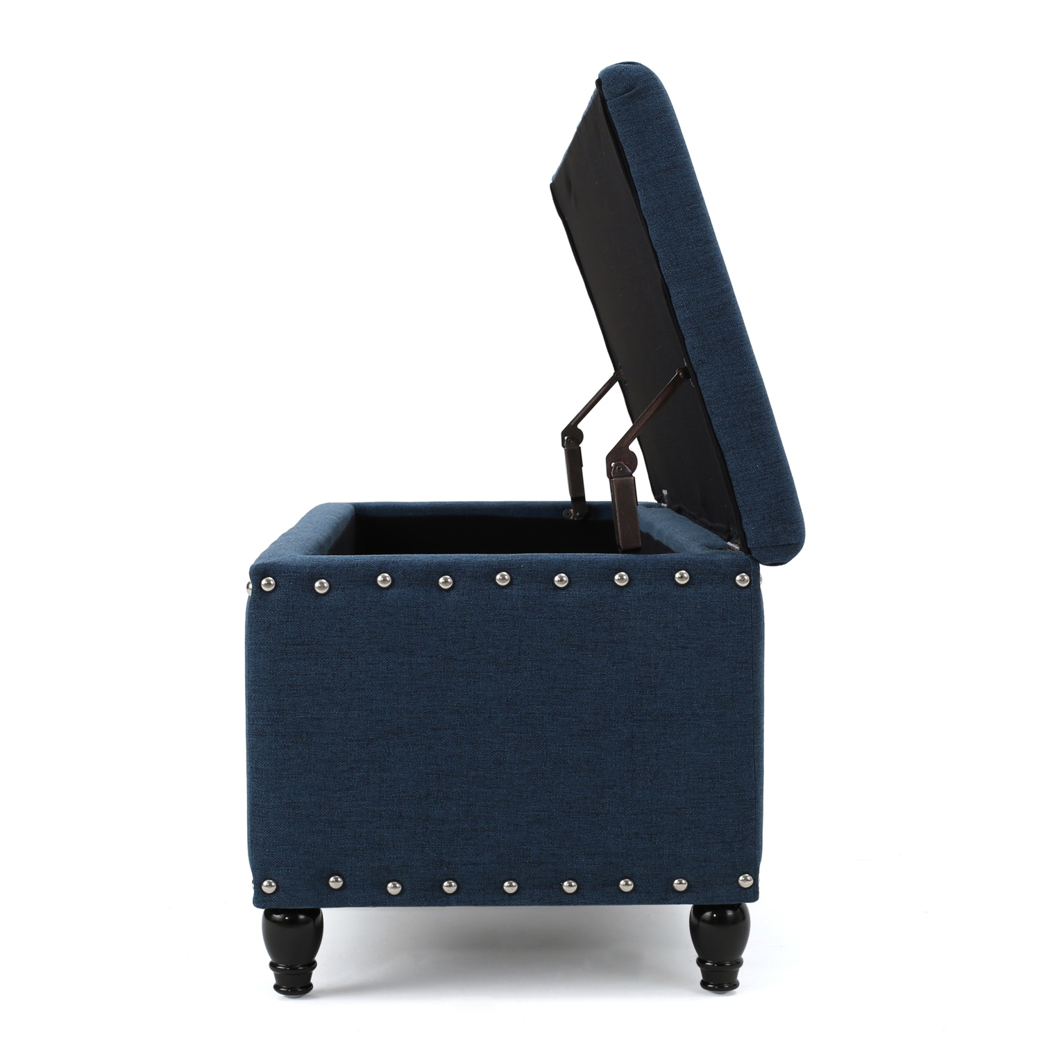 Storage Ottoman Versatile Fabric Ottoman with Hidden Compartment