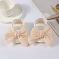 thumbnail image 5 of Baby Girls Newborn White Lace Baptism Shoes and Headbnad Set Toddler Wedding Dress Shoes Set Princess Wedding Dress Shoes Crib Shoe for Newborns, Infants, Babies, and Toddlers, 5 of 5