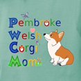thumbnail image 3 of CafePress - Welsh Corgi Mom Women's Comfort Colors® T Shirt - Womens Comfort Colors® Shirt, 3 of 4