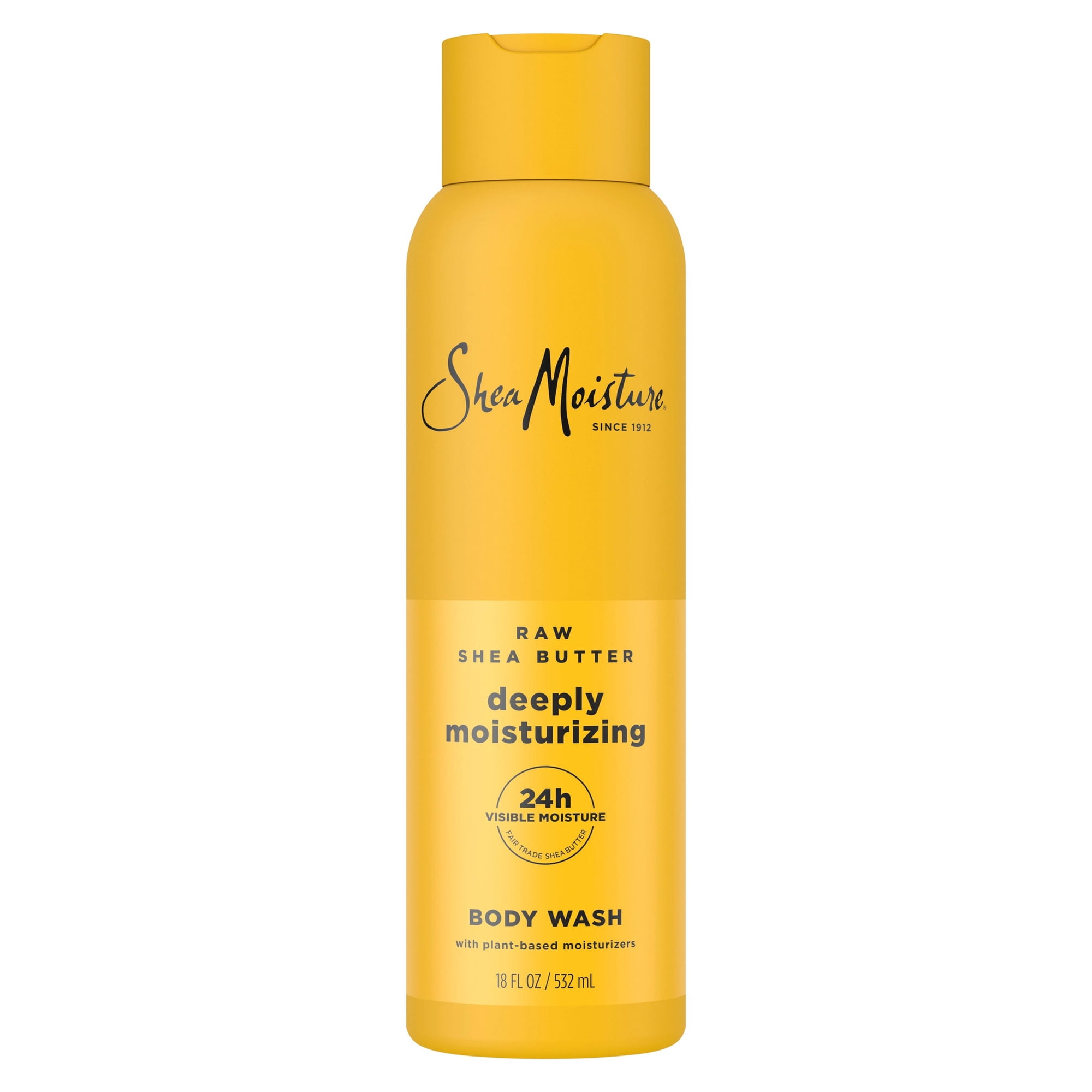 Shea Moisture Raw Shea Butter Body Wash Raw Shea Butter, 18 Fl Oz