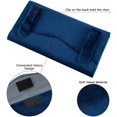 thumbnail image 3 of OTOSTAR Tissue Holder Box Mask Holder for Car, Soft Velvet Car Visor Tissue Holder Napkin Holder, Backseat Tissue Case Holder for Car, Vehicle (Navy Blue), 3 of 7