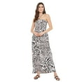 thumbnail image 2 of Women Off-Shoulder Tube Dress Long Casual Sleeveless Beach Party Maxi for Ladies Summer Tubedress Online by Oussum, 2 of 7