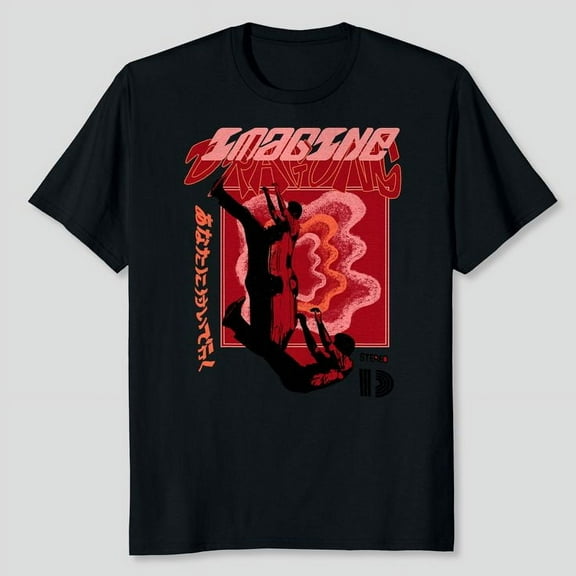 Official Imagine Dragons Exclusive Falling Man Graphic T-Shirt, Sizes S-5XL, Tbun