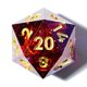 thumbnail image 5 of Mini planeta Dnd resina borde afilado poliédrico Rpg hecho a mano mazmorras y dragones Mtg 7 Uds juego de mesa juego de dados, 5 of 5