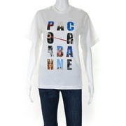 Paco Rabanne Womens T-Shirt - White Size S