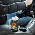thumbnail image 4 of Yayeee 30oz Stainless Steel Tumbler with Straw and Handle Double-Wall Insulated Travel Water Bottle, Halloween Skeletons, 4 of 8