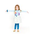 thumbnail image 6 of Disney Frozen 2 Baby and Toddler Girls Long Sleeve Top, Tutu, Leggings and Scrunchie, 4-Piece Outfit Set, 2T-5T, 6 of 12