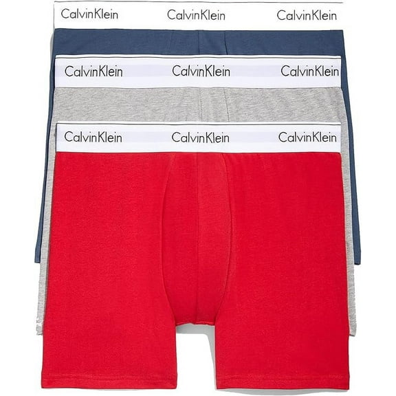 Calvin Klein Men's Modern Cotton Stretch 3-Pack Boxer Brief; Size: Small